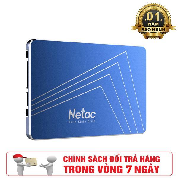 Ổ cứng SSD Netac 120GB chuẩn giao tiếp SATA 3 6GB/s (Bảo hành 3 năm)