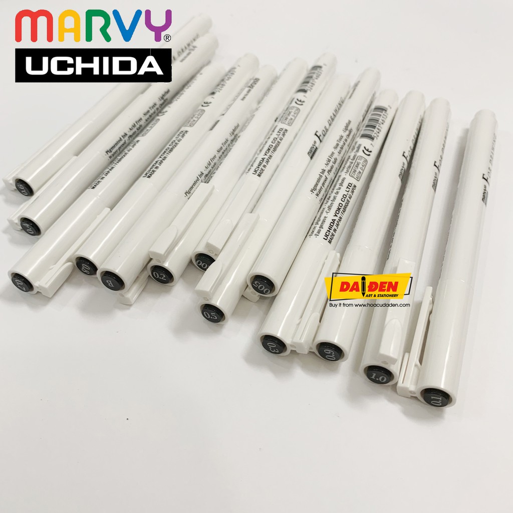 [HCM]Bút Vẽ Nét Line Marvy Uchida Kháng Nước