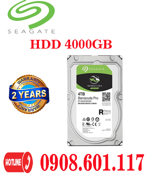 Ổ cứng chuyên dụng 4TB SEAGATE SKYHAWK ST4000VX007