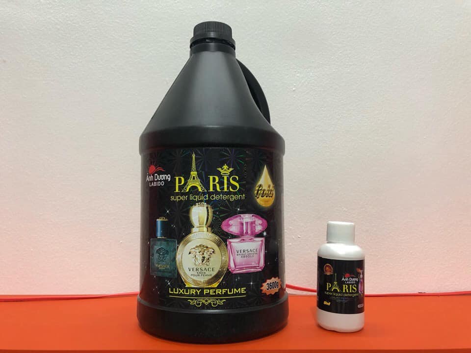 COMBO 2 CAN NƯỚC GIẶT CAO CẤP PARIS (1 CAN 3 LITS6 SALE GIÁ SẬP SÀN)