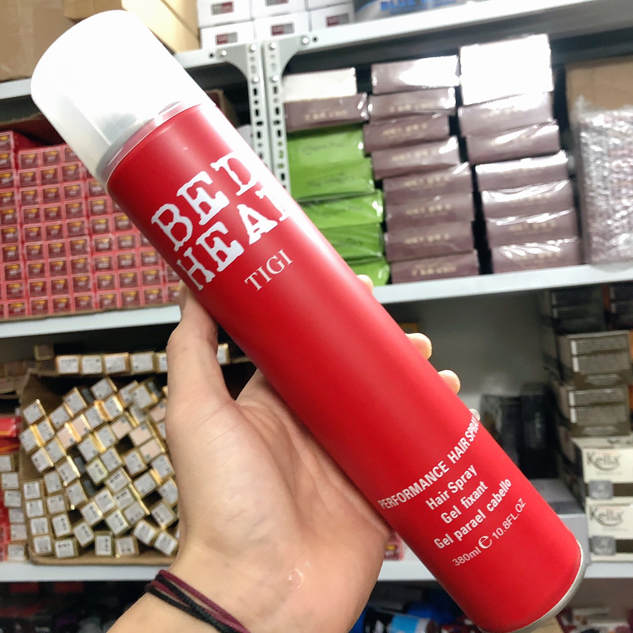 Gôm Xịt Tóc Tigi Đỏ 360ml