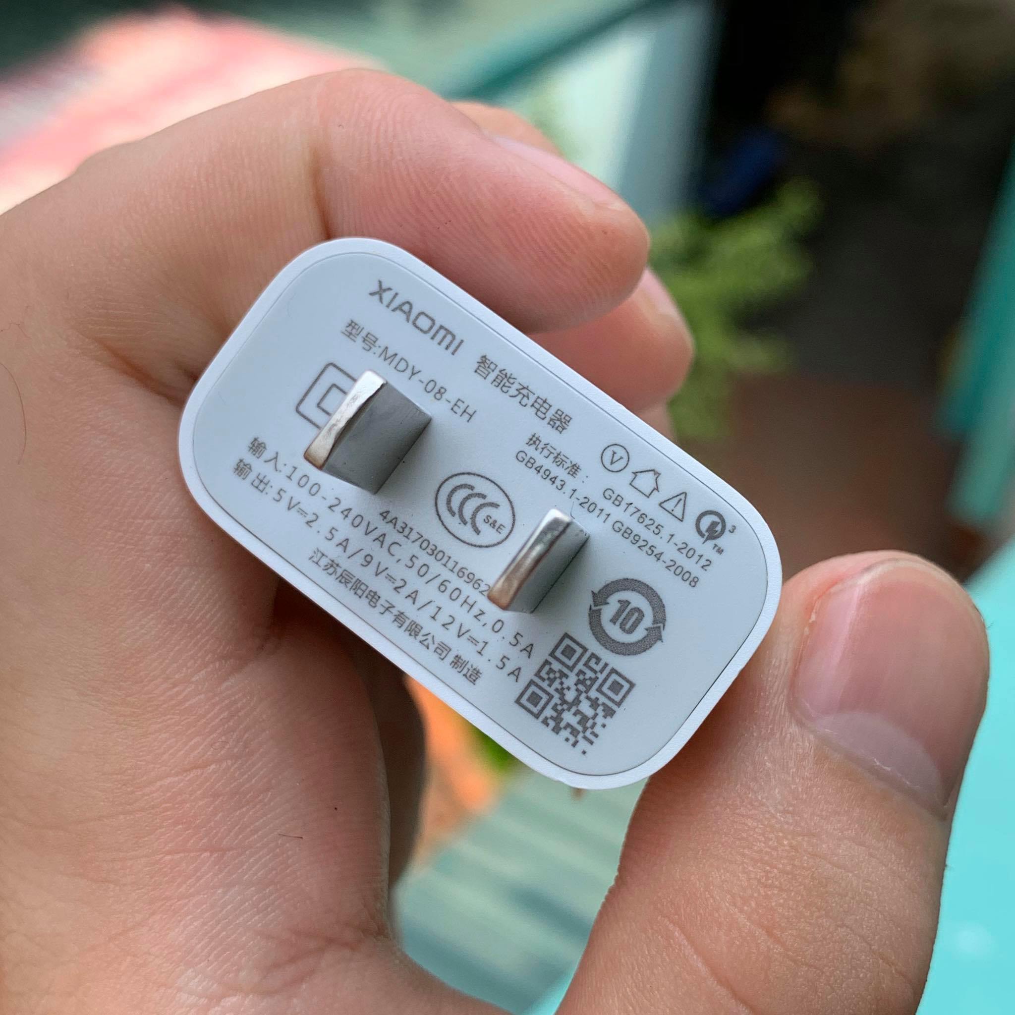[Mã ELMAR31 Giảm 10%] Củ sạc nhanh 3.0 Xiaomi MDY-08-EH