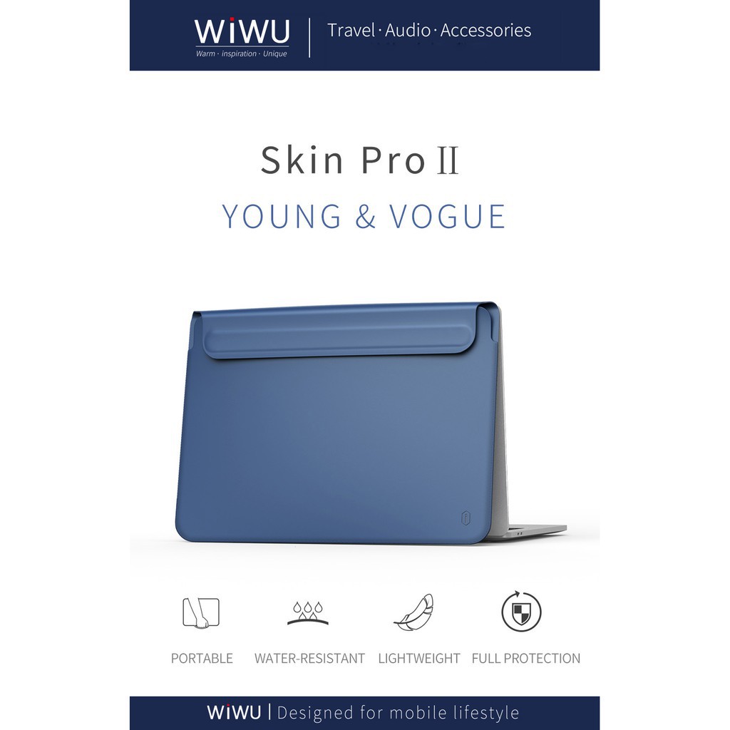 Túi Da Wiwu Skin Pro Ii Macbook ,Surface Đủ Size - 6 Màu