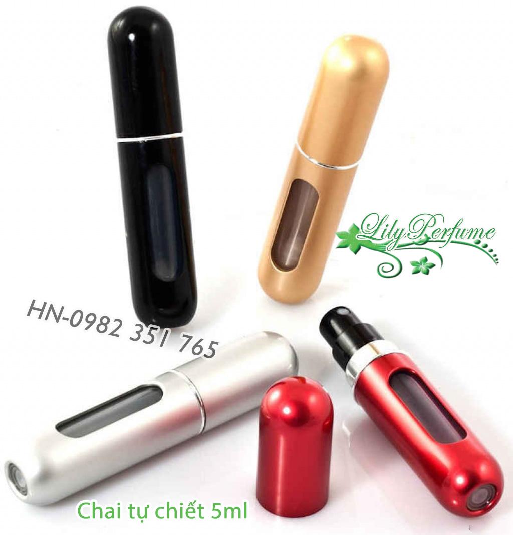 Lọ Nước Hoa Tự Chiết Trực Tiếp 5Ml (Ống Chiết Nước Hoa/ Chai Chiết Nước Hoa/ Vỏ Chiết Nước Hoa)