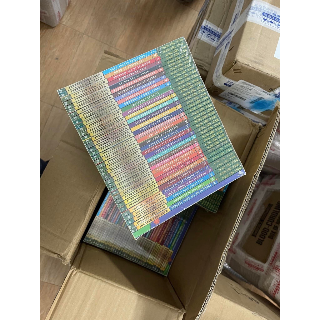 Bản nhập - MAGIC TREE HOUSE FULL BOX SET - Phần 1+2+3 ( Tặng File Mp3)