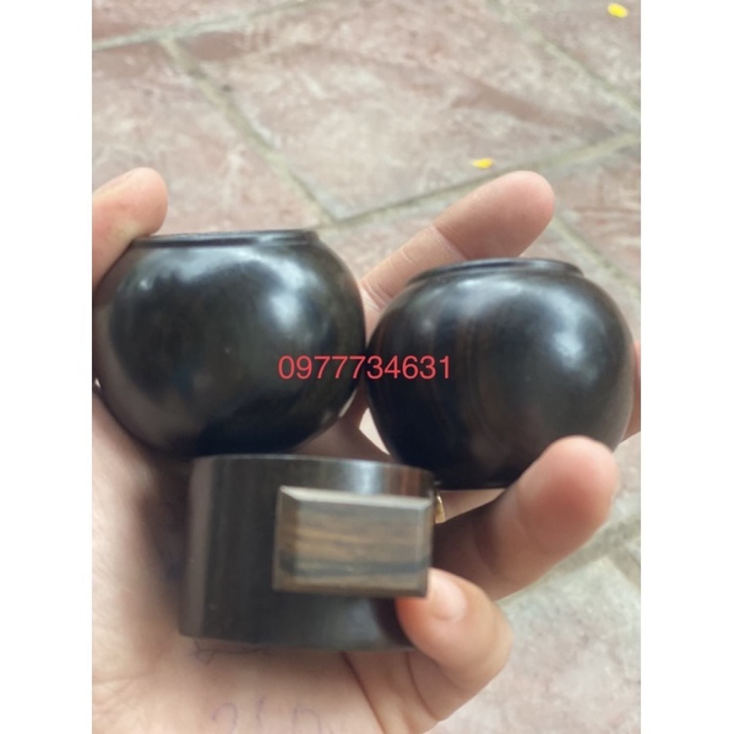 Lồng chim Cu gáy gỗ mun đuôi công size 40