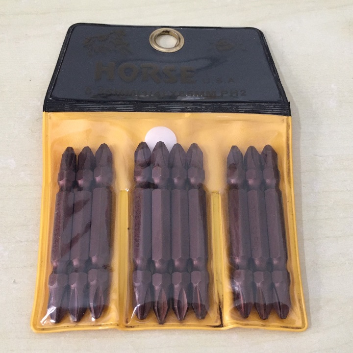 2 CÁI - 65MM MŨI VÍT BAKE 2 ĐẦU - VÍT BAKE