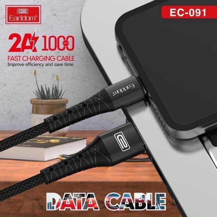 CÁP SẠC BỌC SỢI EARLDOM EC - 091