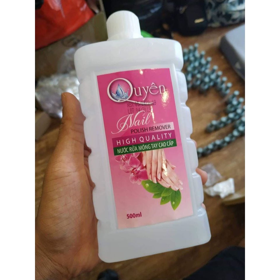 Chai Aceton, nước rửa móng tay acetone