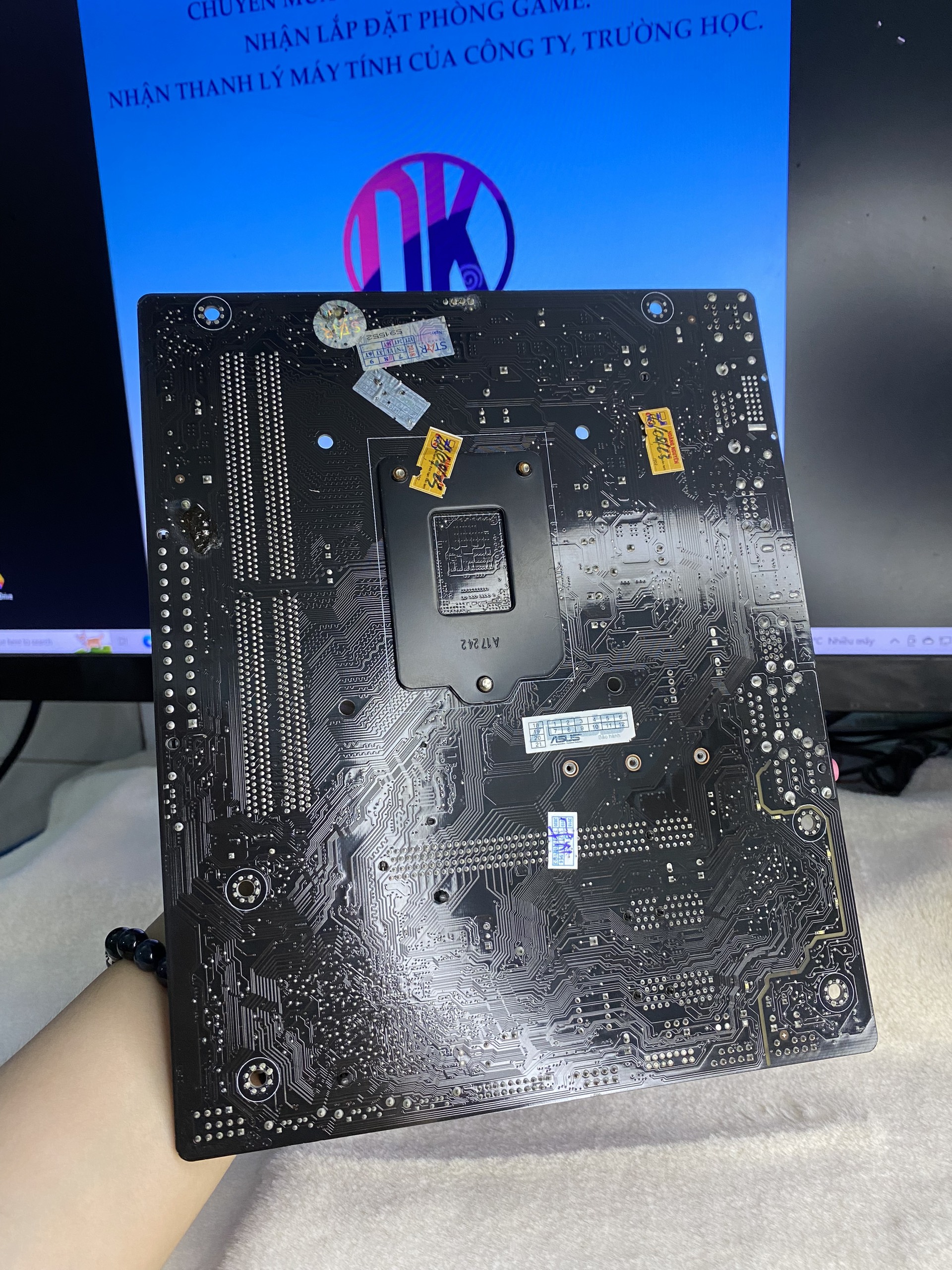 [DKCOMPUTER] Bo mạch chủ MAINBOARD ASUS H110M-E/M.2 KÈM FE