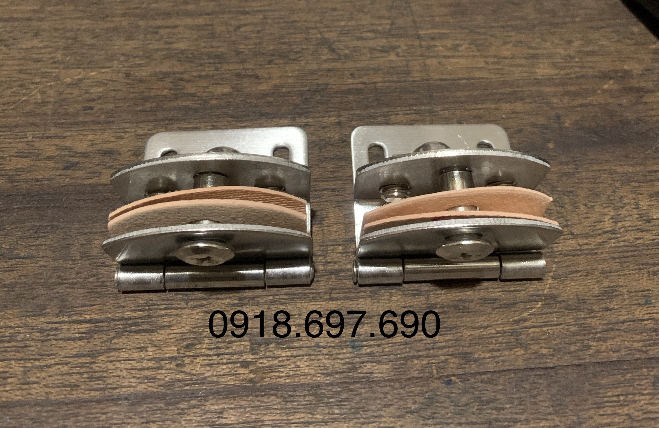[HCM]Bản lề Inox cửa tủ kính 10-12mm