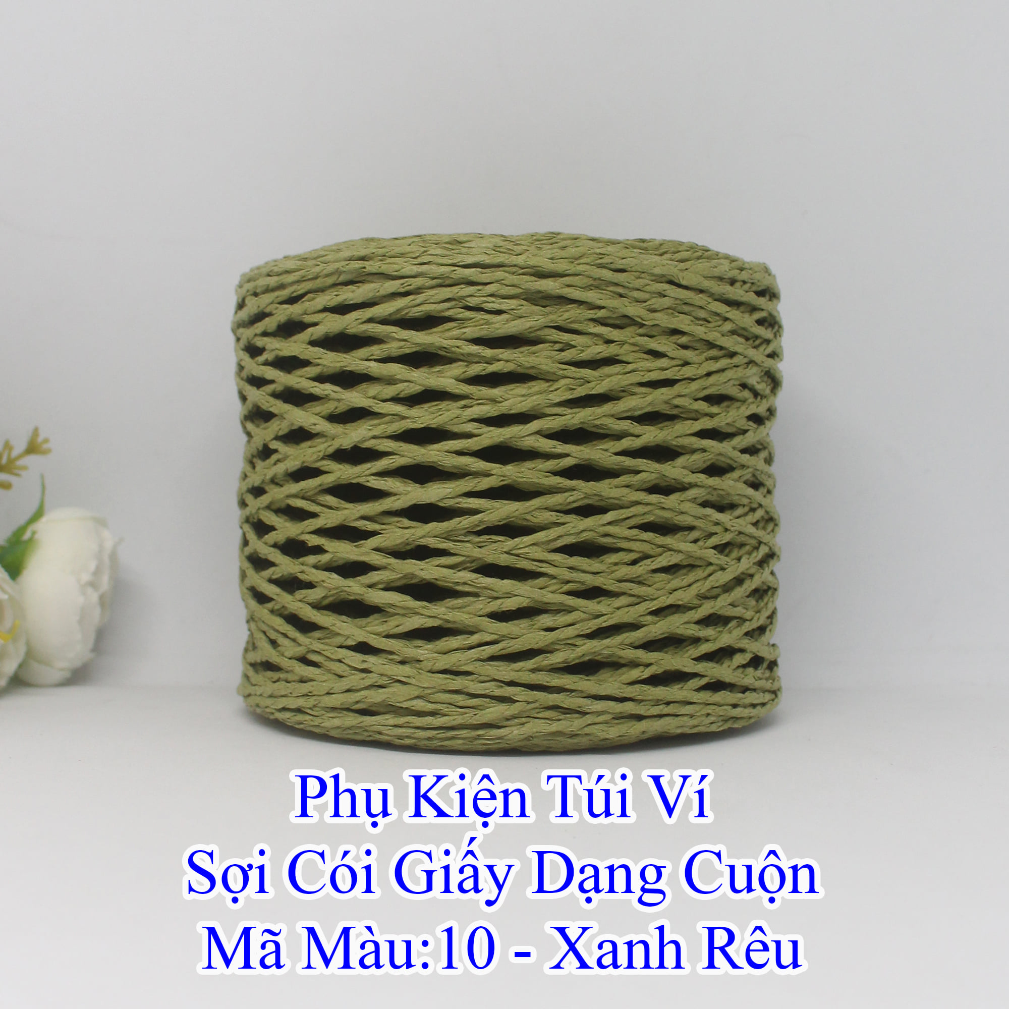 Sợi Cói Giấy Dạng Cuộn (50k/1cuộn khoảng 120g)