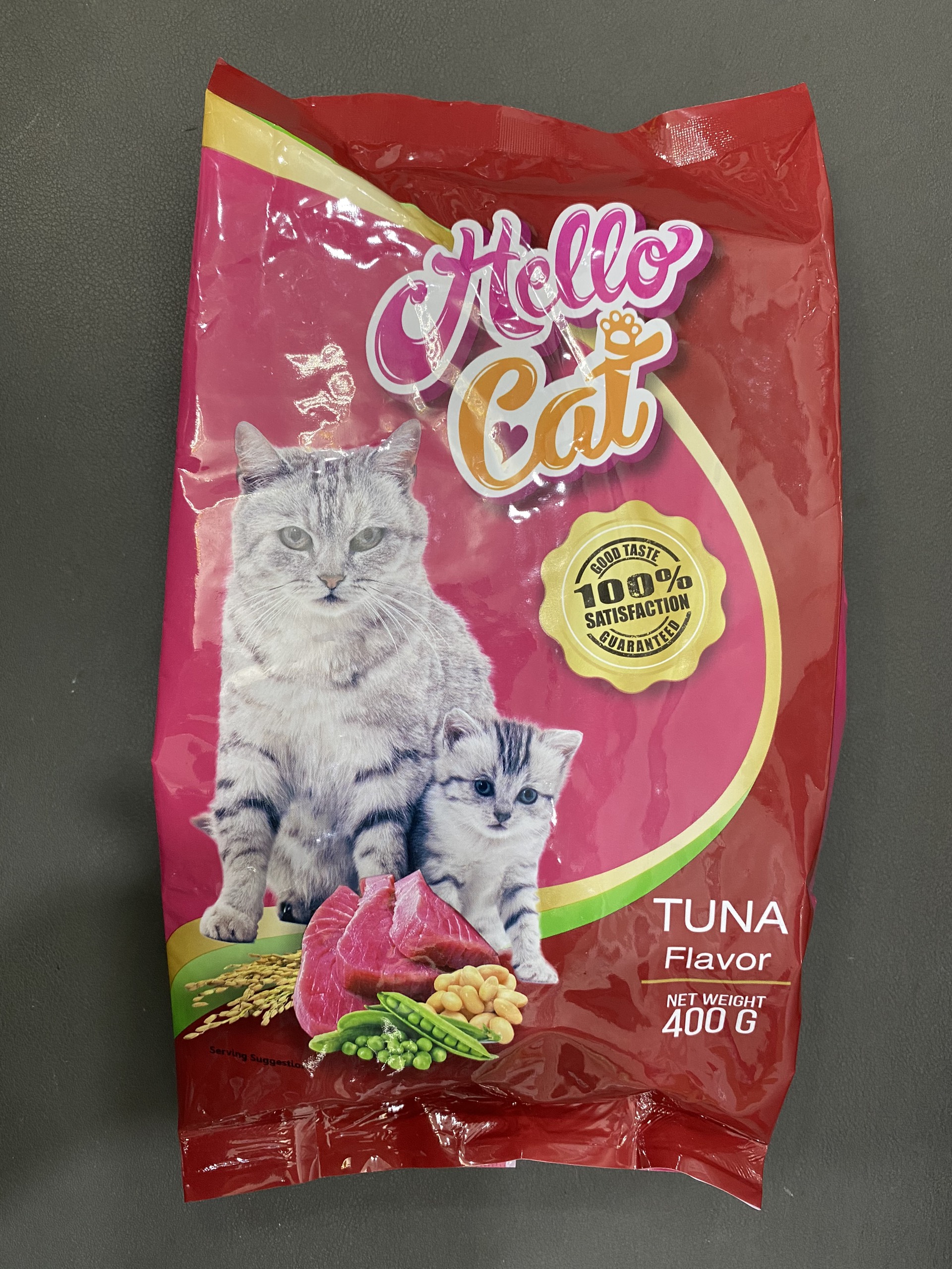 Hạt HELLO CAT Túi 400g - Thức ăn hạt khô cho mèo