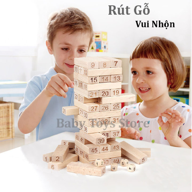 BỘ ĐỒ CHƠI RÚT GỖ LOẠI TO (CAM KẾT HÀNG LOẠI 1)