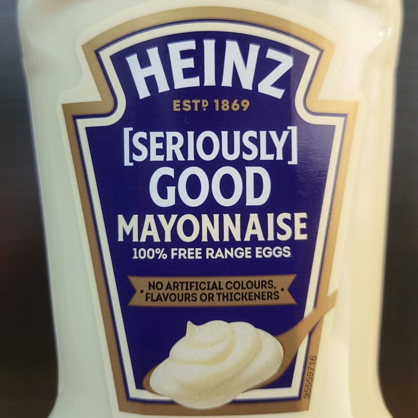 HEINZ (Chai 400ml) SỐT MAYO Seriously Good Mayonnaise 100% free range eggs
