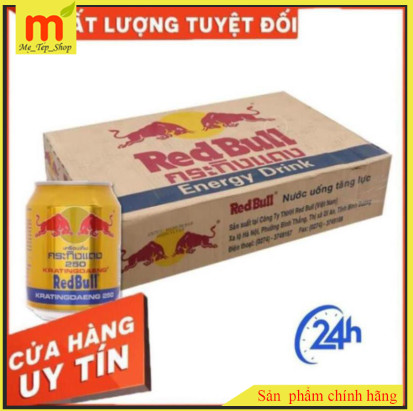 Combo 6 lon bò húc Redbull