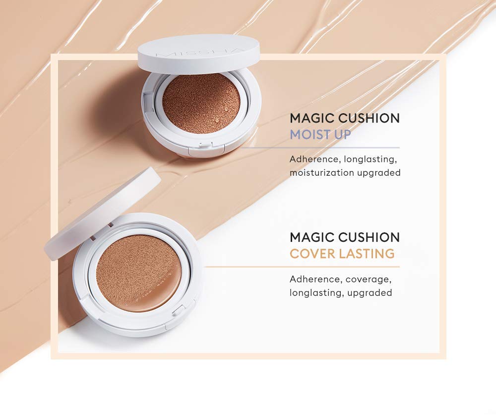 Phấn Nước Che Phủ Kiềm Dầu Missha M Magic Cushion Cover Lasting SPF50+/PA+++ 15g