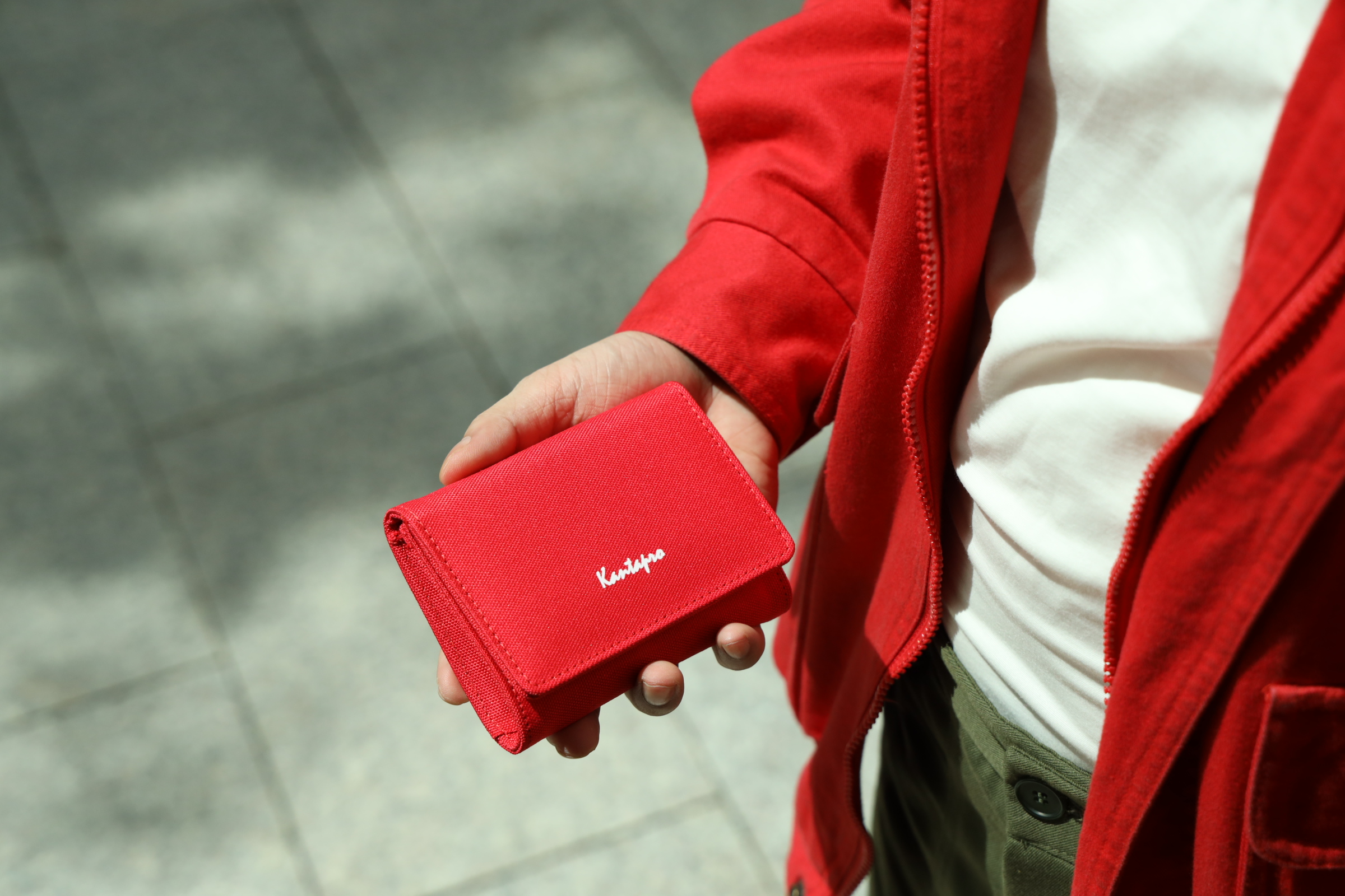 Ví đựng thẻ vải Polyester KANTAPRO dáng ngang - Mini Wallet (8 colors)