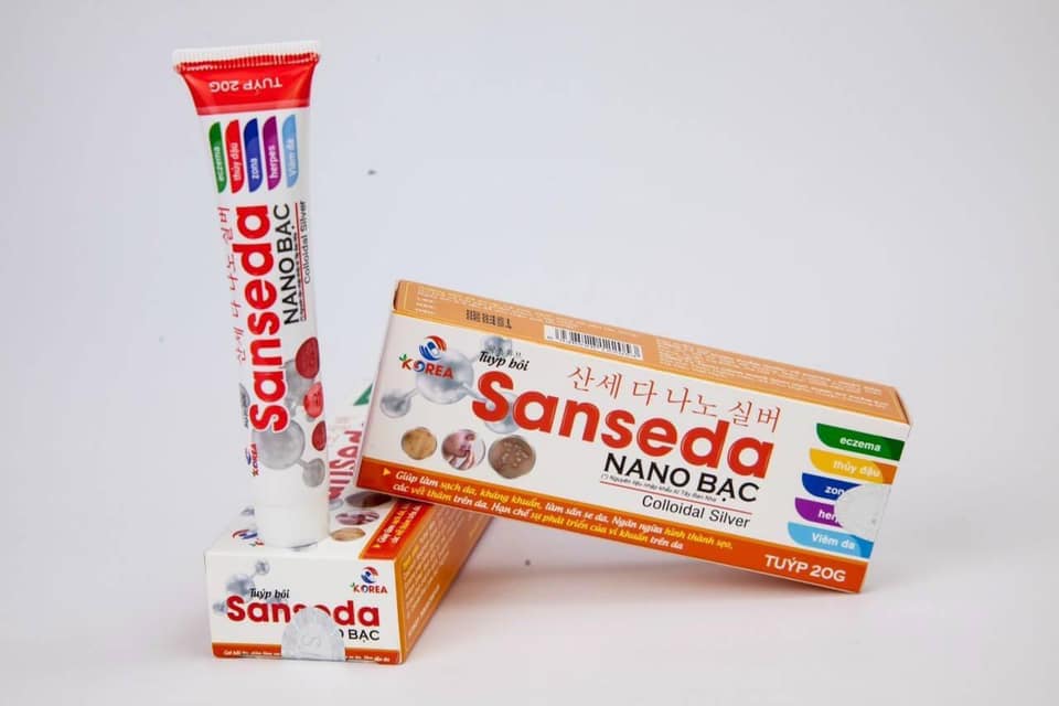 [HCM]SANSEDA NANO BẠC - BÔI NGOÀI DA