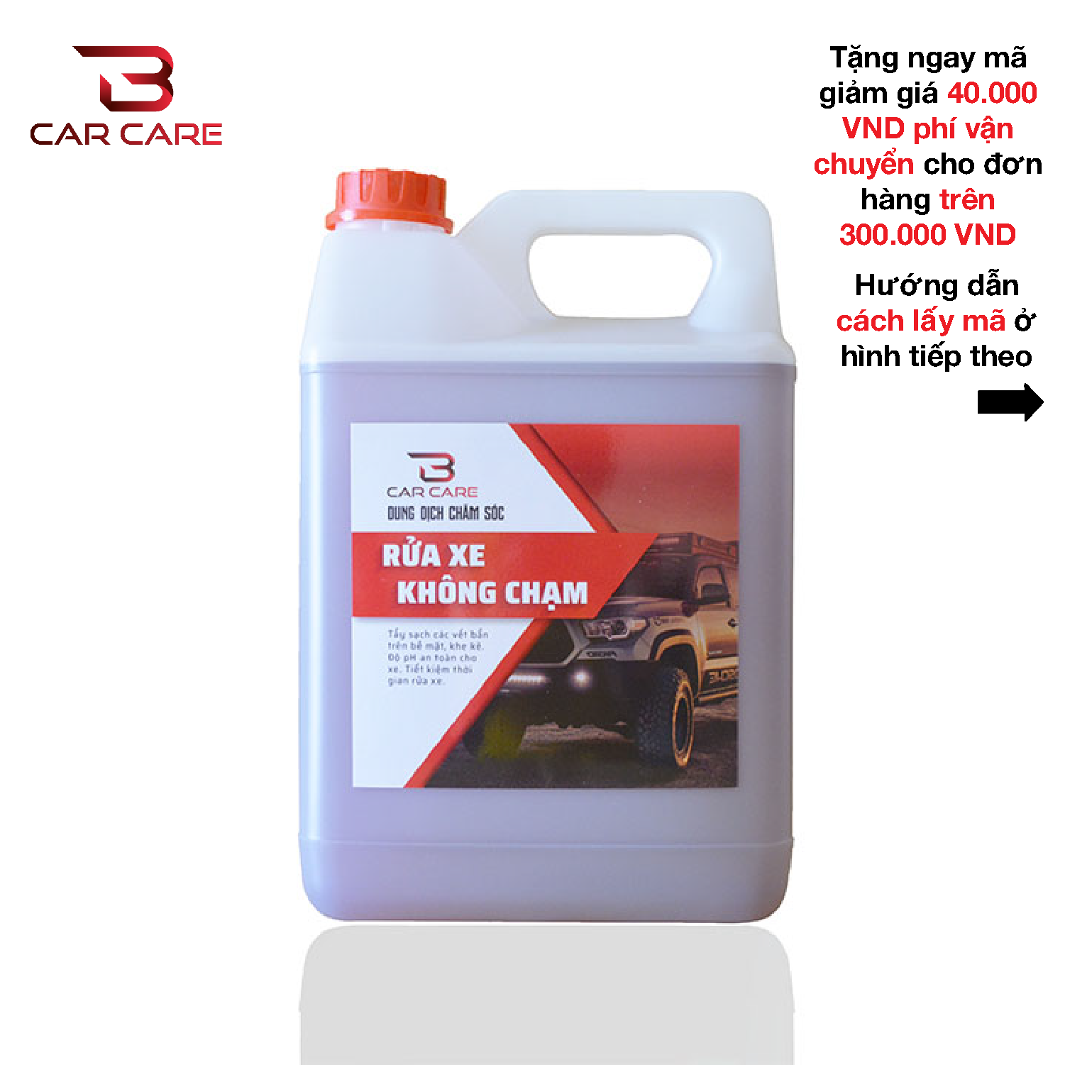 Nước rửa xe không chạm chuyên dụng B08