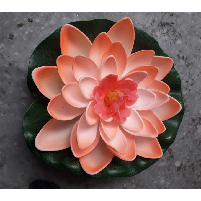 Hoa Giả 🌺FREESHIP🌺 Hoa Sen Thả Nước 16cm