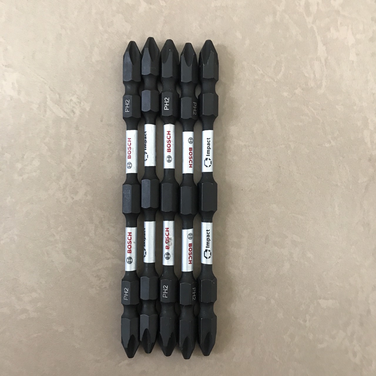 Bộ 5 mũi bắn vít bos 2 đầu PH2 - 110mm