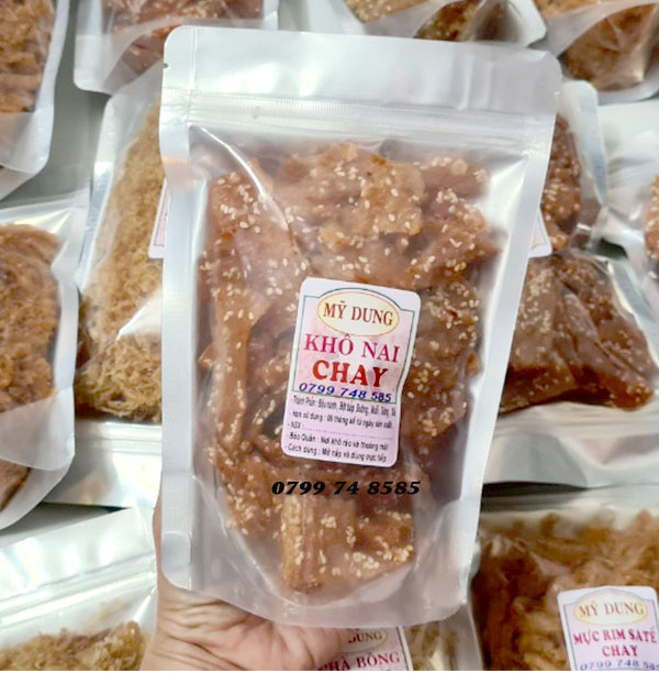 KHÔ NAI CHAY 200GR NHÀ LÀM