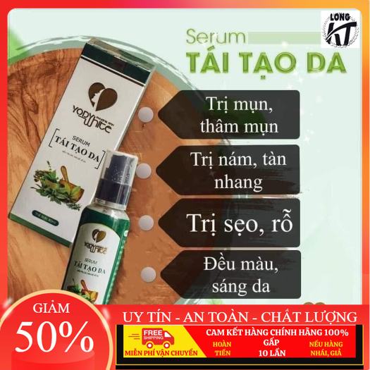 [CHÍNH HÃNG 💯%Ĩ] Serum thảo dược tái tạo da Yody White Phương Anh mụn, thâm, nám, tàn nhang 80ML