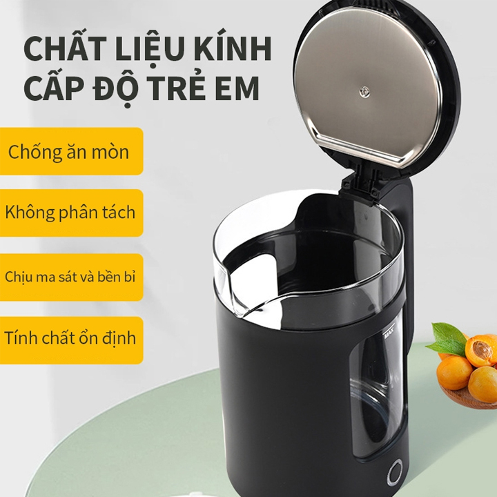 Ấm siêu tốc công suất 1500W, 2.3L, 2L Ấm đun nước, bình siêu tốc, bình đun nước DSH\ Lock&Lock 1.8L EJK418SLV