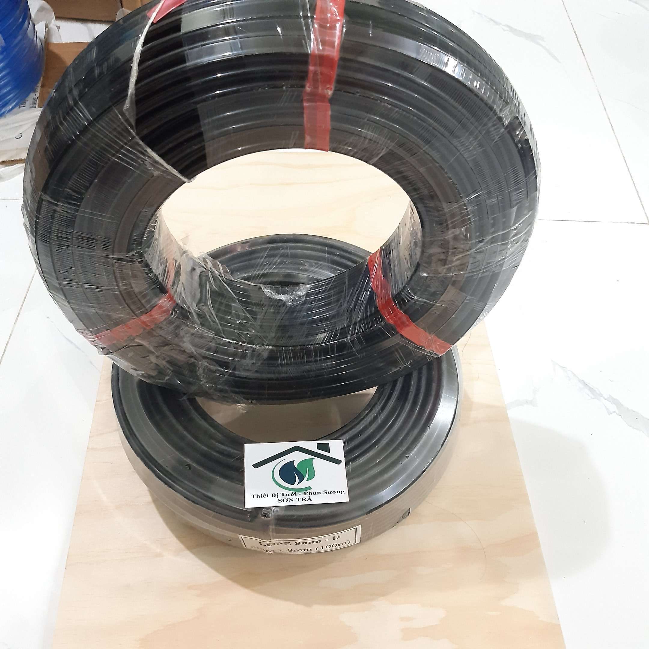 [HCM]Dây phun sương PE đen 8mm- Cuộn 100m