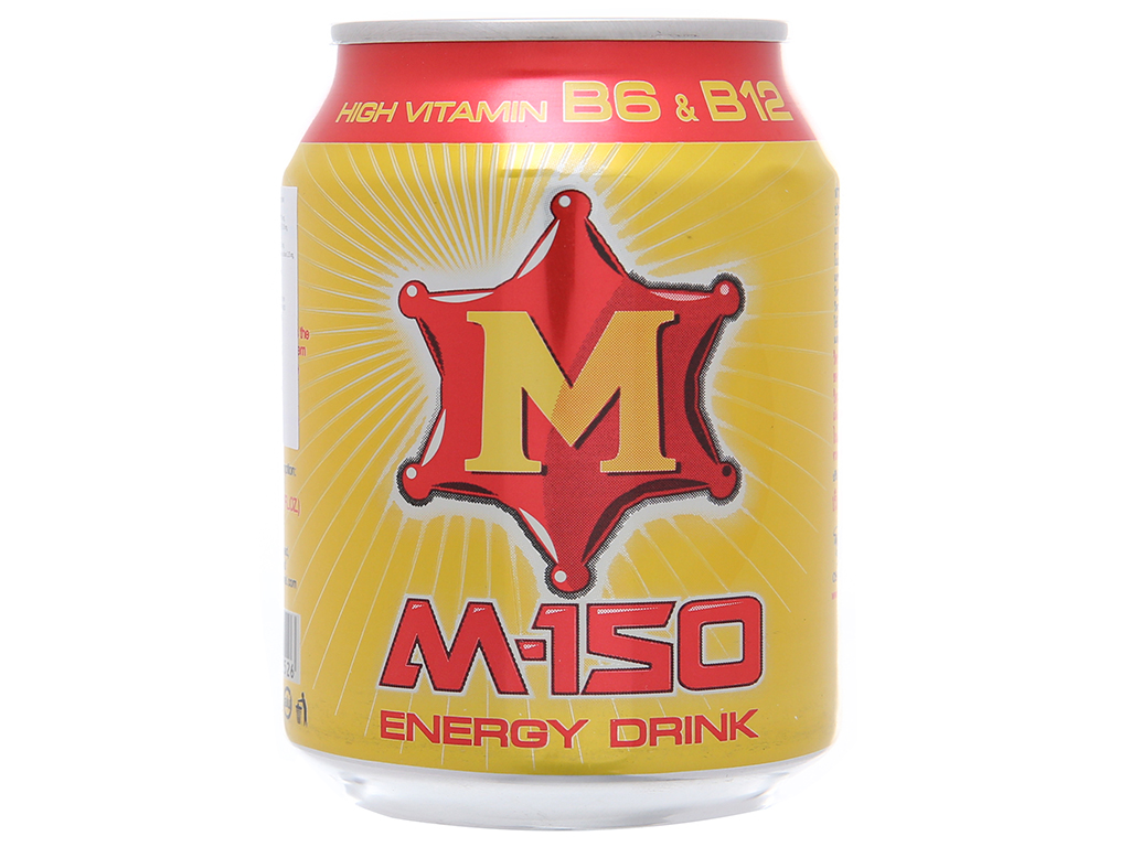 Lốc 6 lon nước tăng lực M-150 250ml