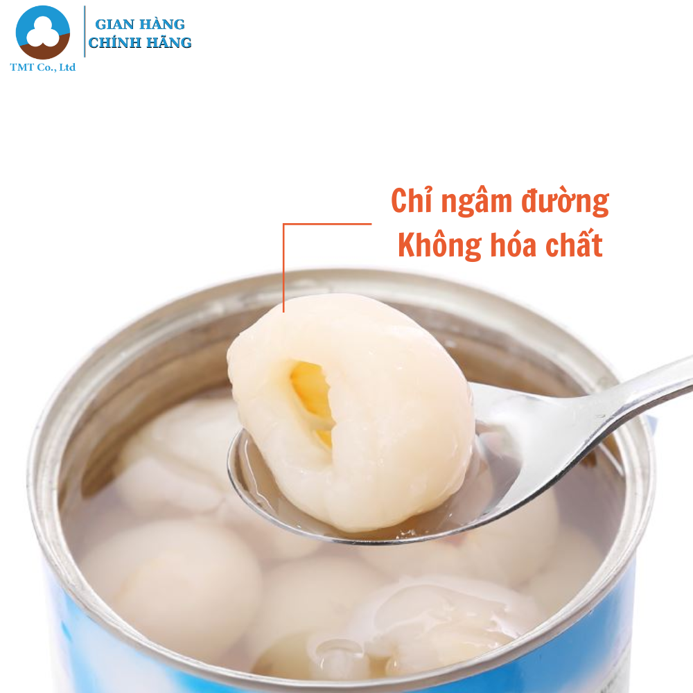 Vải tươi đóng lon thương hiệu Dole 565g