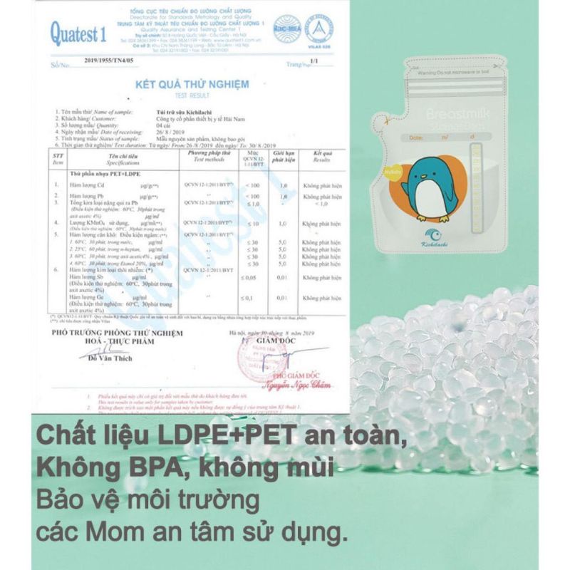 Hộp 50 túi trữ sữa