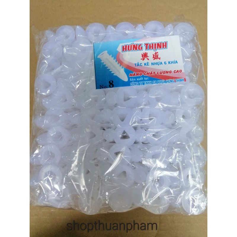 Combo 50 chiếc nở nhựa các loại