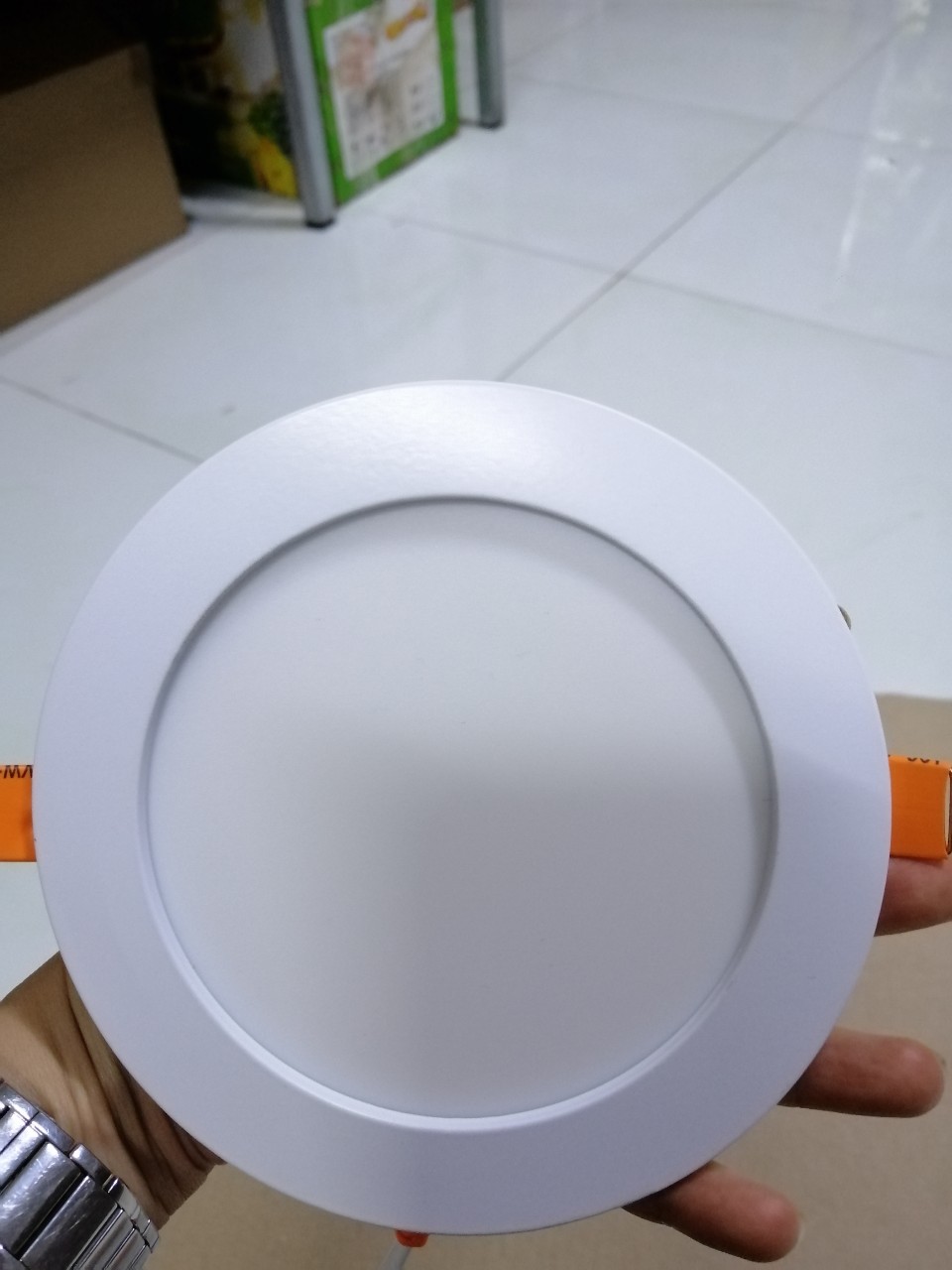 Đèn led âm trần siêu mỏng tròn 12w ánh sáng trắng