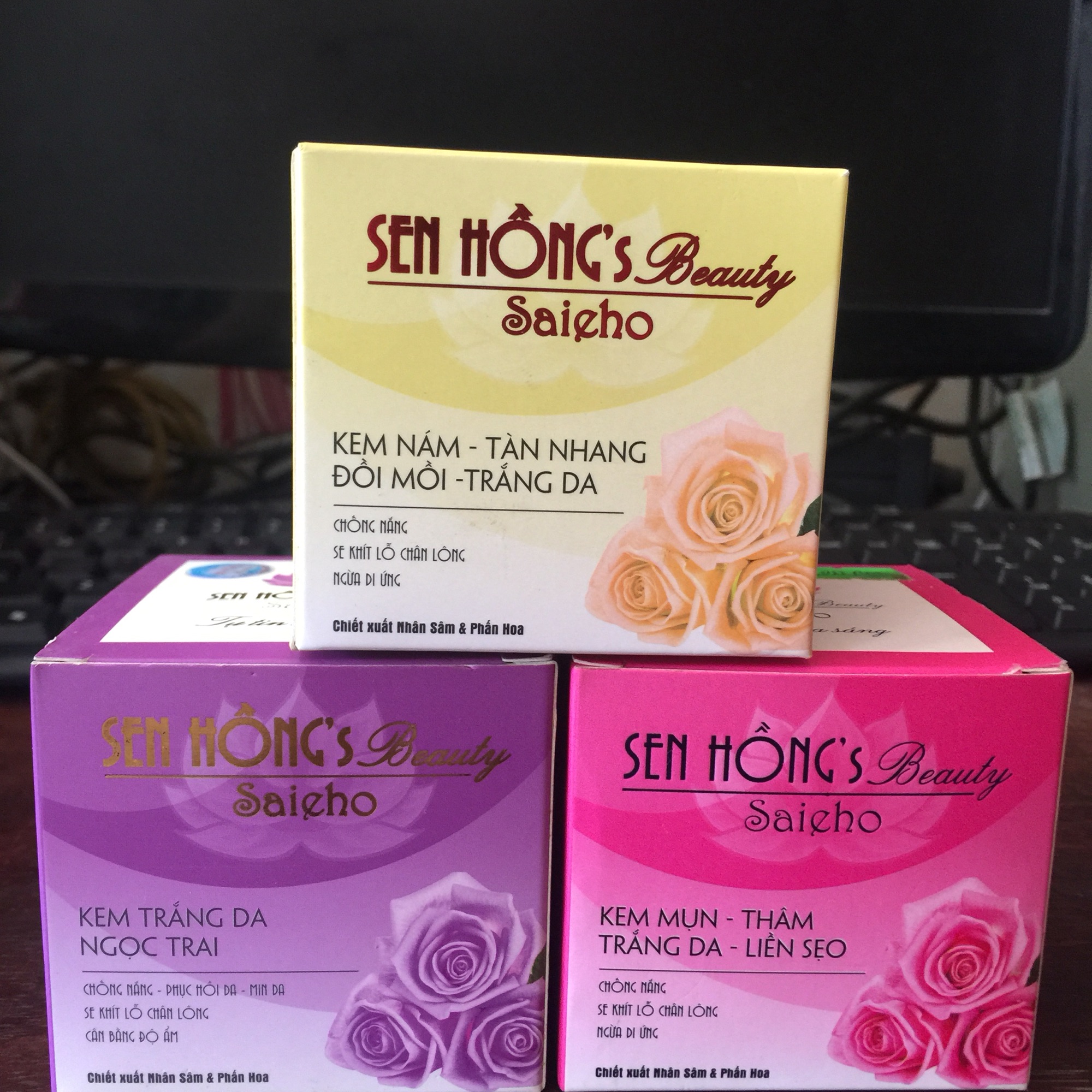 Kem Sen Hồng Beauty  18g