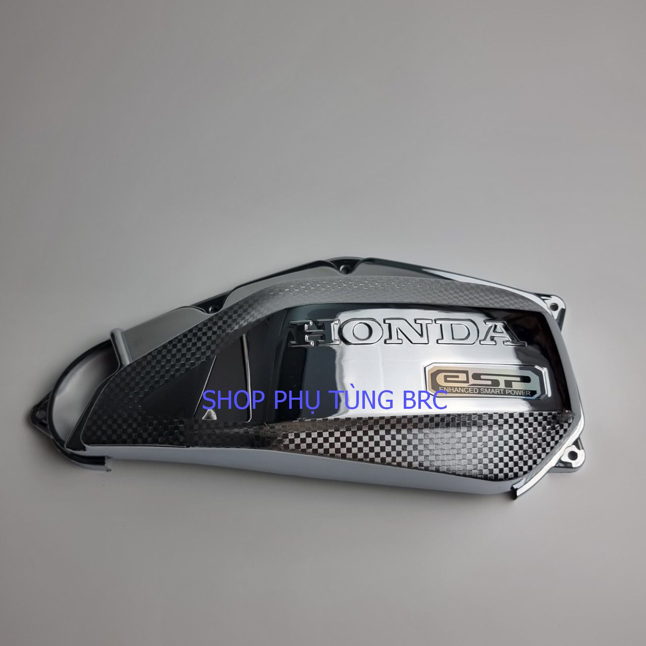 Ốp lọc gió ( pô e) mạ CROM xe SH MODE  2013 - 2019 ( Shop uy tín - Hàng chất lượng - Giá tốt - Mua Ngay).