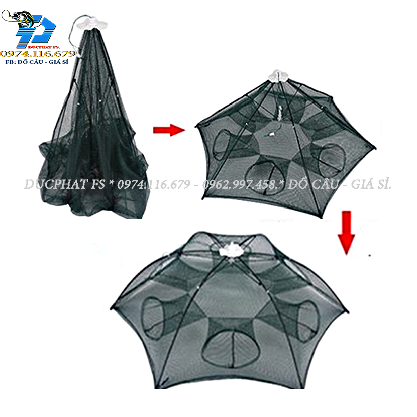 LƯỚI BẮT CÁ, LỒNG Ô BÁT QUÁI ĐÁNH BẮT CÁ,TÔM,LƯƠN,TRẠCH.
