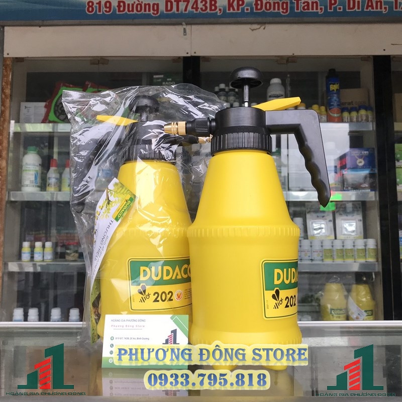 Bình xịt thuốc, tưới cây cầm tay DADUCO - 2 LÍT
