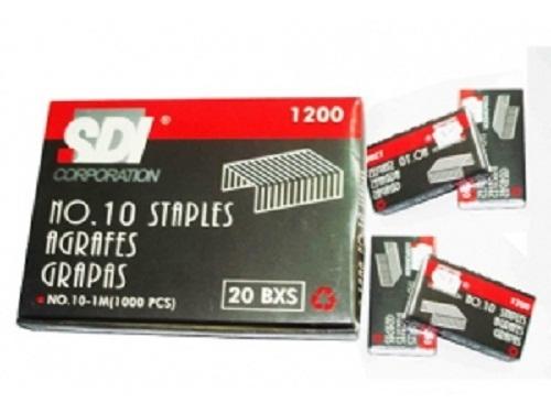 combo 10 hộp kim bấm số 10 SDI