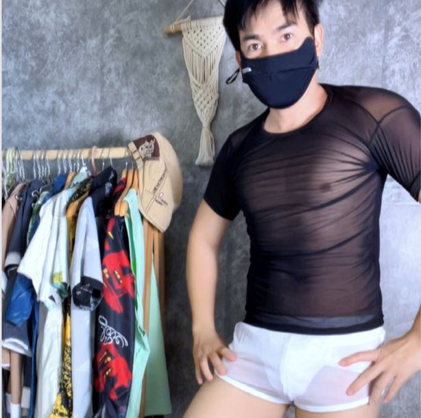 [HCM]Quần ngủ lưới Nam siêu mỏng - A028