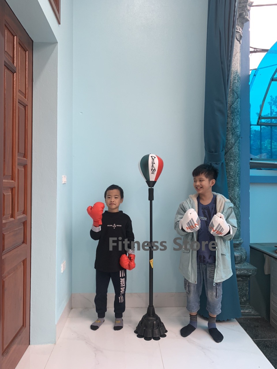 Trụ đấm Boxing pro bóng đặc cao cấp