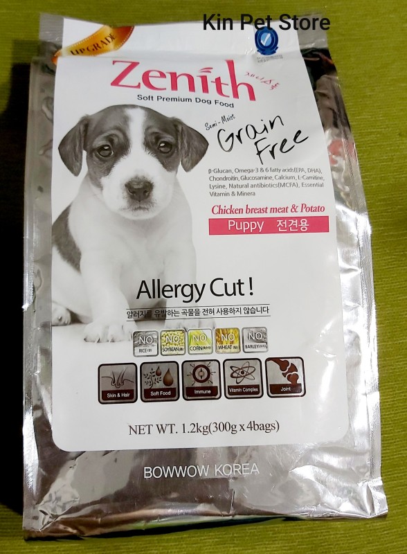 Zenith Puppy [Túi 1.2kg] - Thức ăn hạt mềm cho chó con