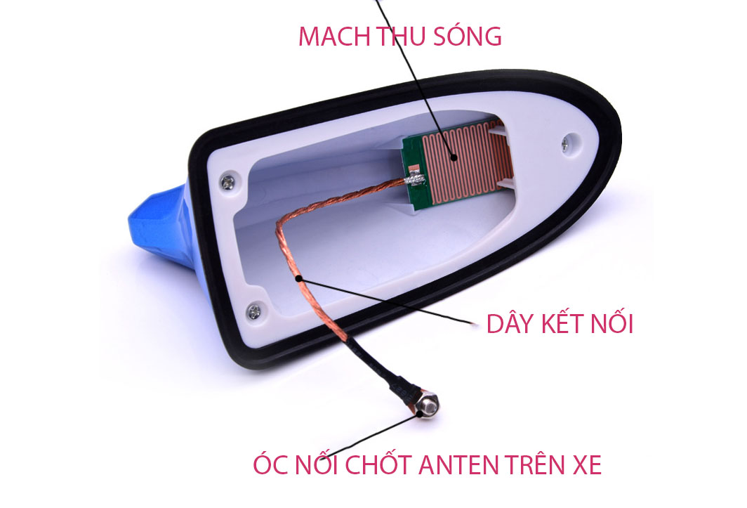 [HCM]ANTEN XE Ô TÔ MÀU CÓ MẠCH THU SÓNG NHIỀU MÀU