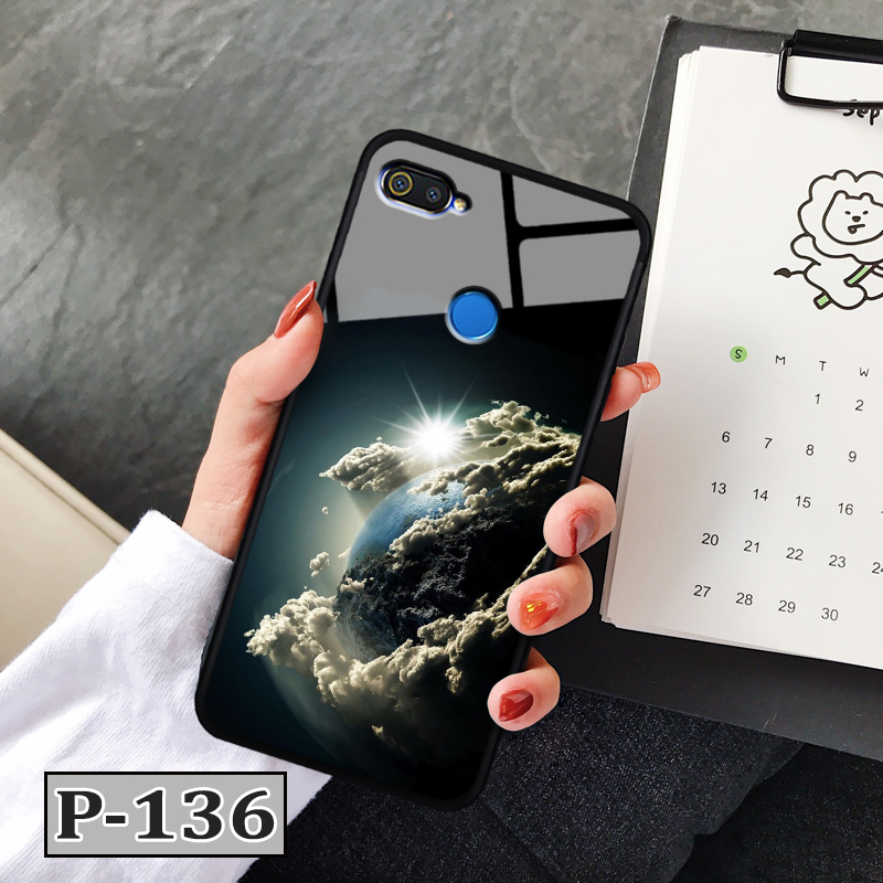 Ốp điện thoại oppo f9 - lưng kính in hình 3d