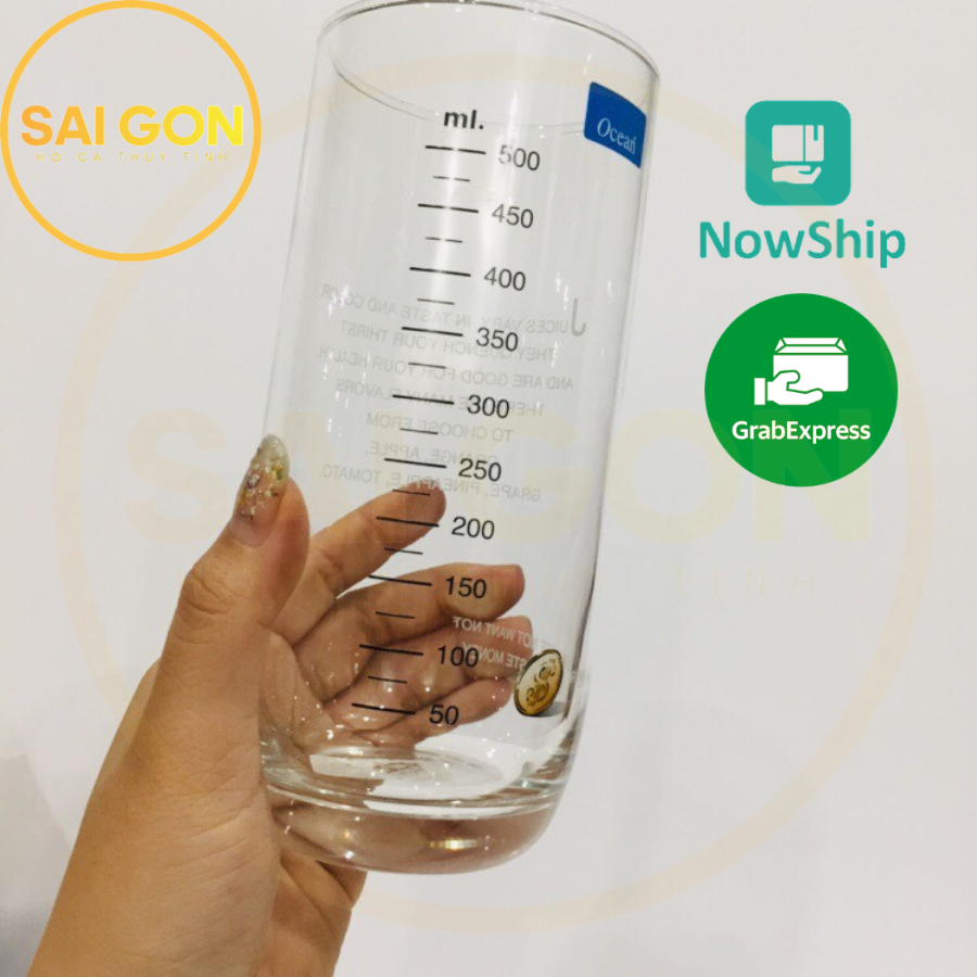 Ly thủy tinh pha sữa 500ml hàng THÁI SG-O21
