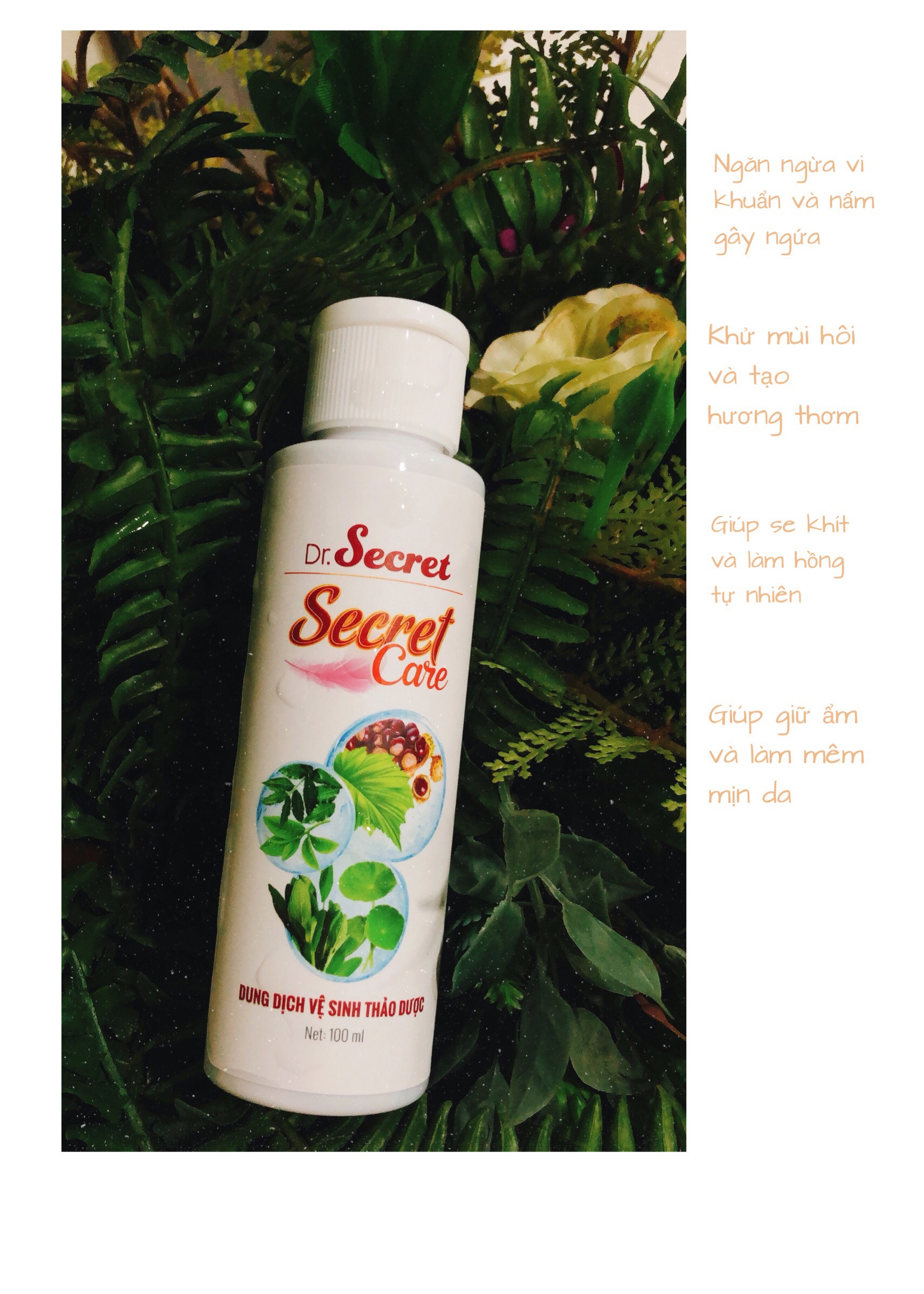 Dung dịch vệ sinh thảo dược SECRET CARE 100ml .