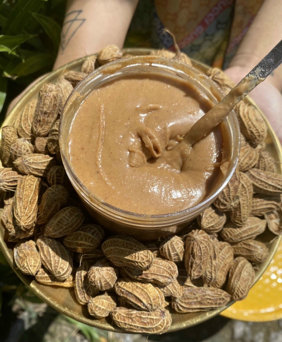 Bơ đậu phộng mịn lon 550gr
