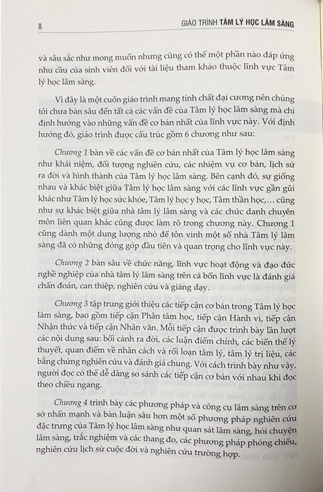Giáo trình tâm lý học lâm sàng