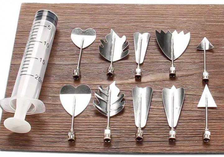 Bộ Dụng Cụ Làm Thạch Rau Câu 3D 10 Món